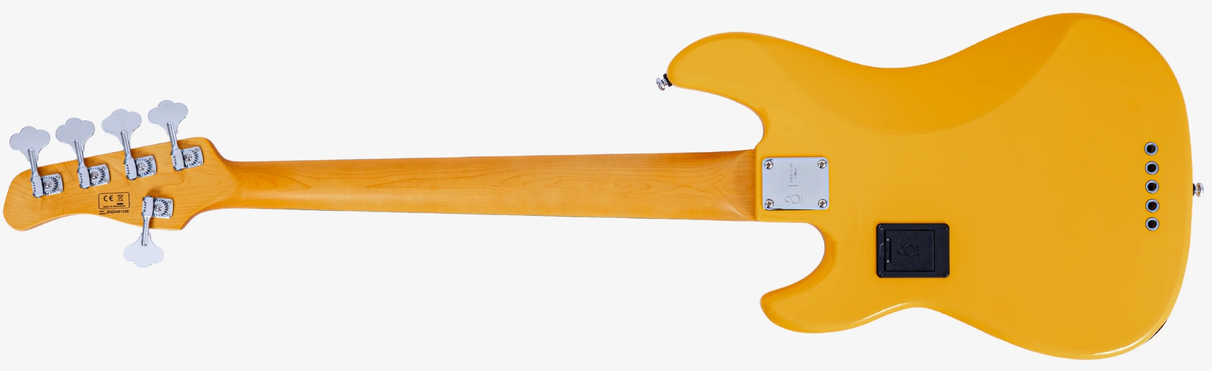 Sire Marcus Miller P7 New Gen 5st 5c Active Mn - Sunshine Yellow - Solid body elektrische bas - Variation 1