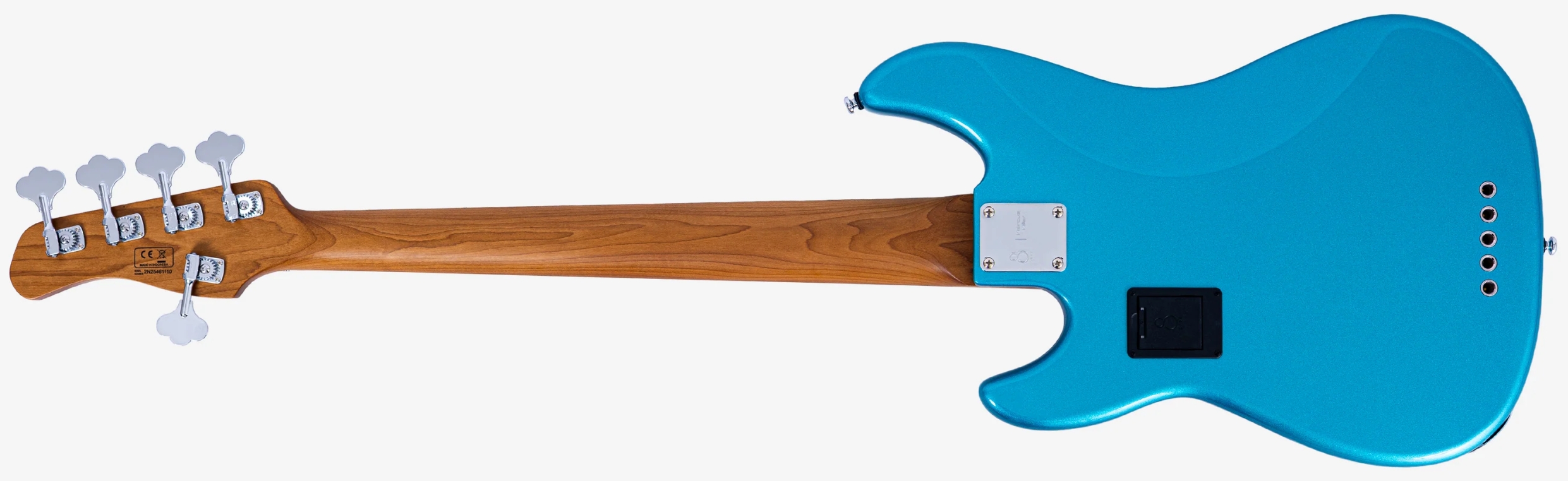 Sire Marcus Miller P7 New Gen 5st Lh 5c Gaucher Active Eb - Tide Pool - Solid body elektrische bas - Variation 1