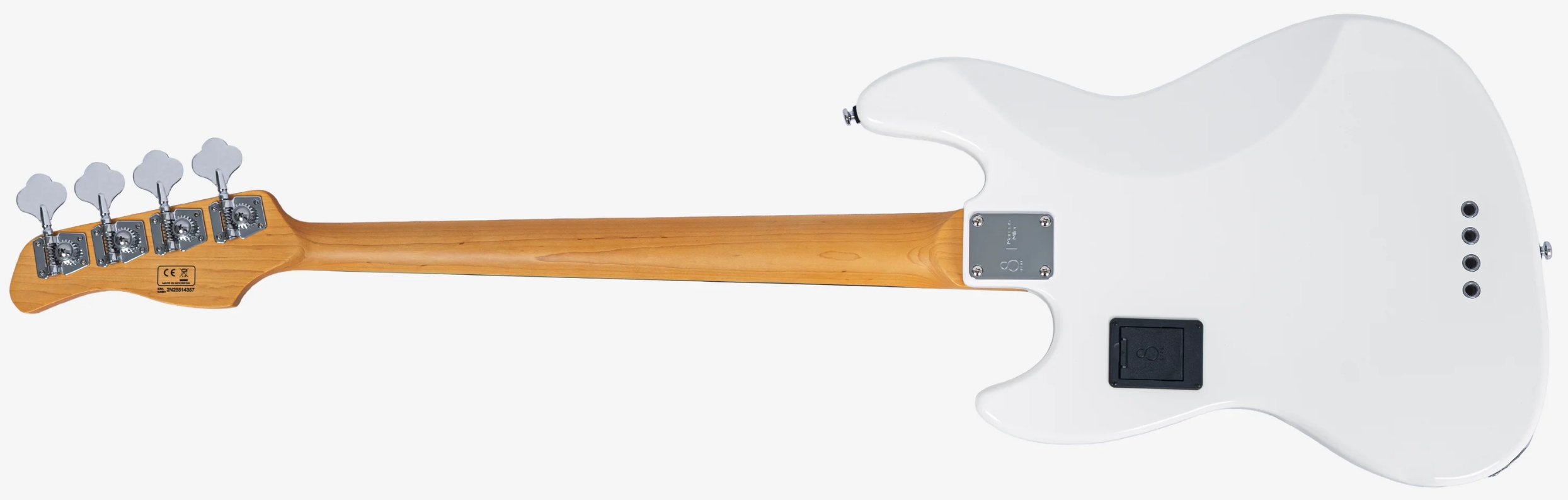Sire Marcus Miller V3 New Gen 4st Active Rw - Antique White - Solid body elektrische bas - Variation 1
