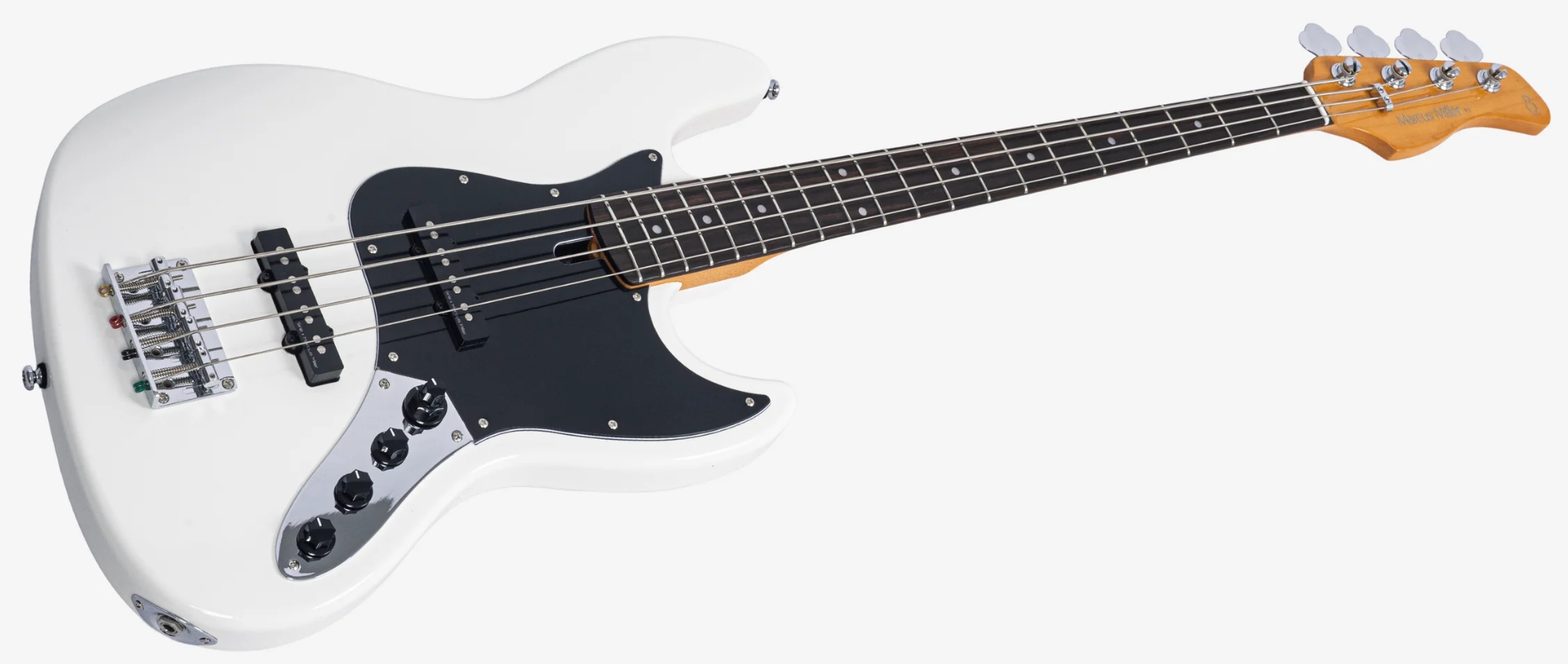 Sire Marcus Miller V3 New Gen 4st Active Rw - Antique White - Solid body elektrische bas - Variation 2