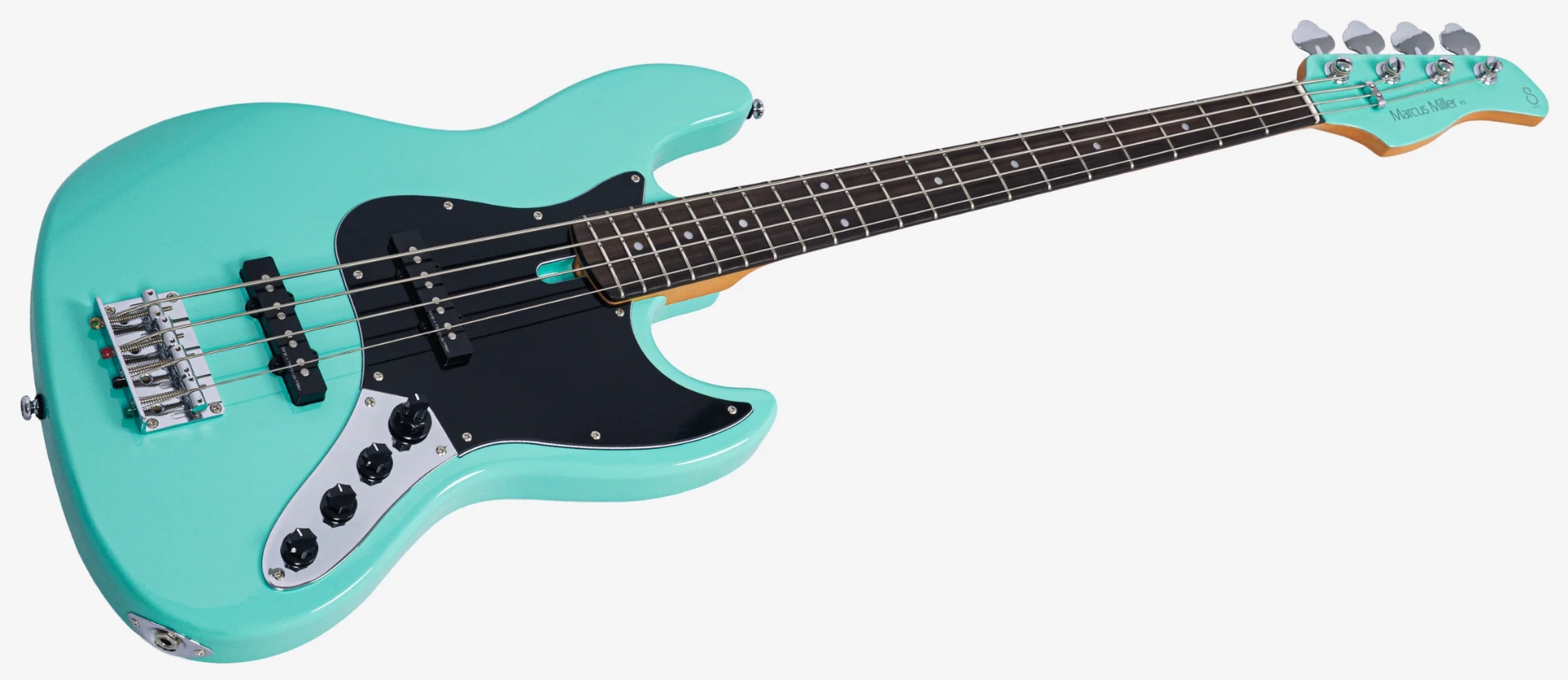 Sire Marcus Miller V3 New Gen 4st Active Rw - Mild Green - Solid body elektrische bas - Variation 2