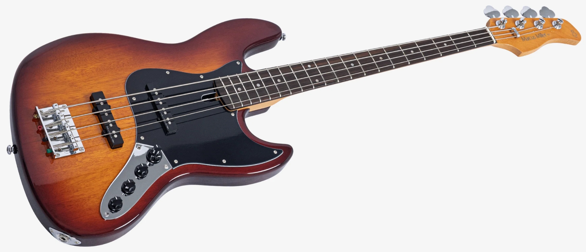Sire Marcus Miller V3 New Gen 4st Lh Gaucher Active Rw - Tobacco Sunburst Satin - Solid body elektrische bas - Variation 2
