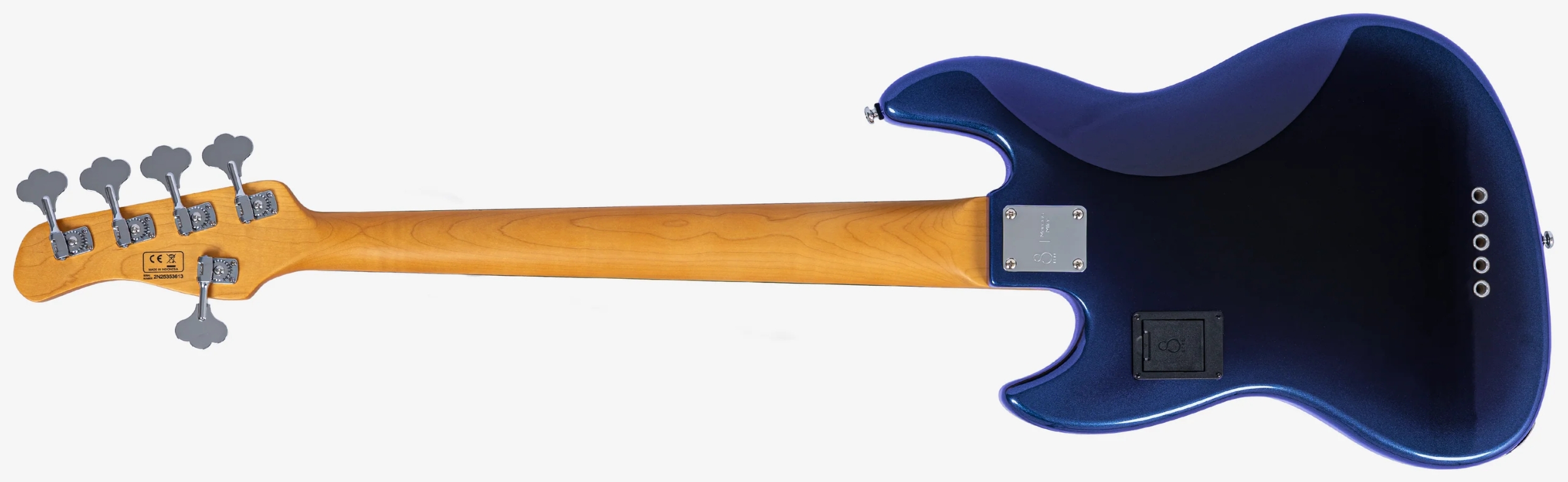 Sire Marcus Miller V3 New Gen 5st Lh 5c Gaucher Active Rw - Midnight Blueburst - Solid body elektrische bas - Variation 1