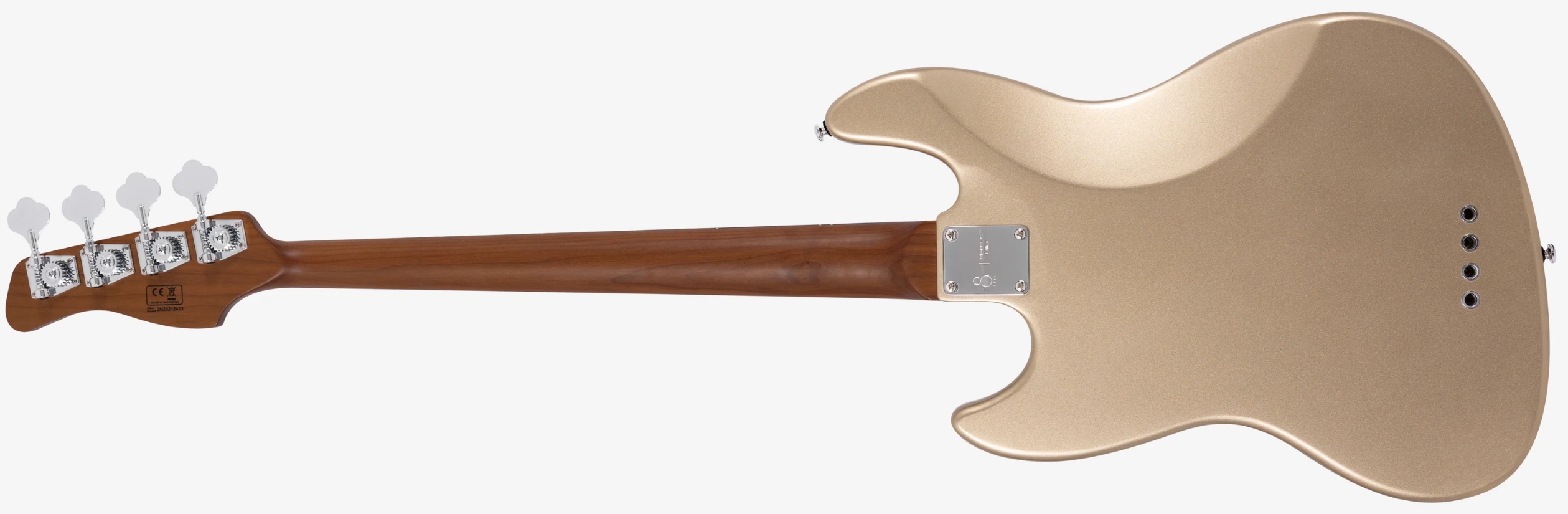 Sire Marcus Miller V5 4st Lh Gaucher Mn - Champagne Gold Metallic - Solid body elektrische bas - Variation 1