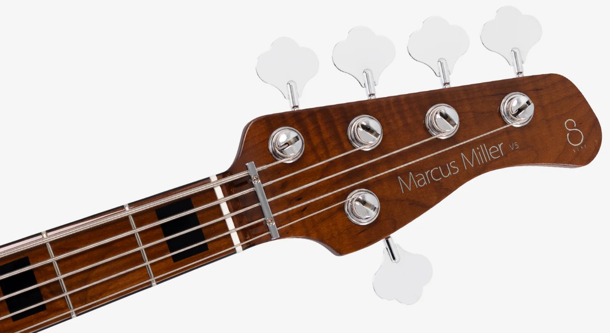 Sire Marcus Miller V5 5st Lh 5c Gaucher Mn - Vintage White - Solid body elektrische bas - Variation 3