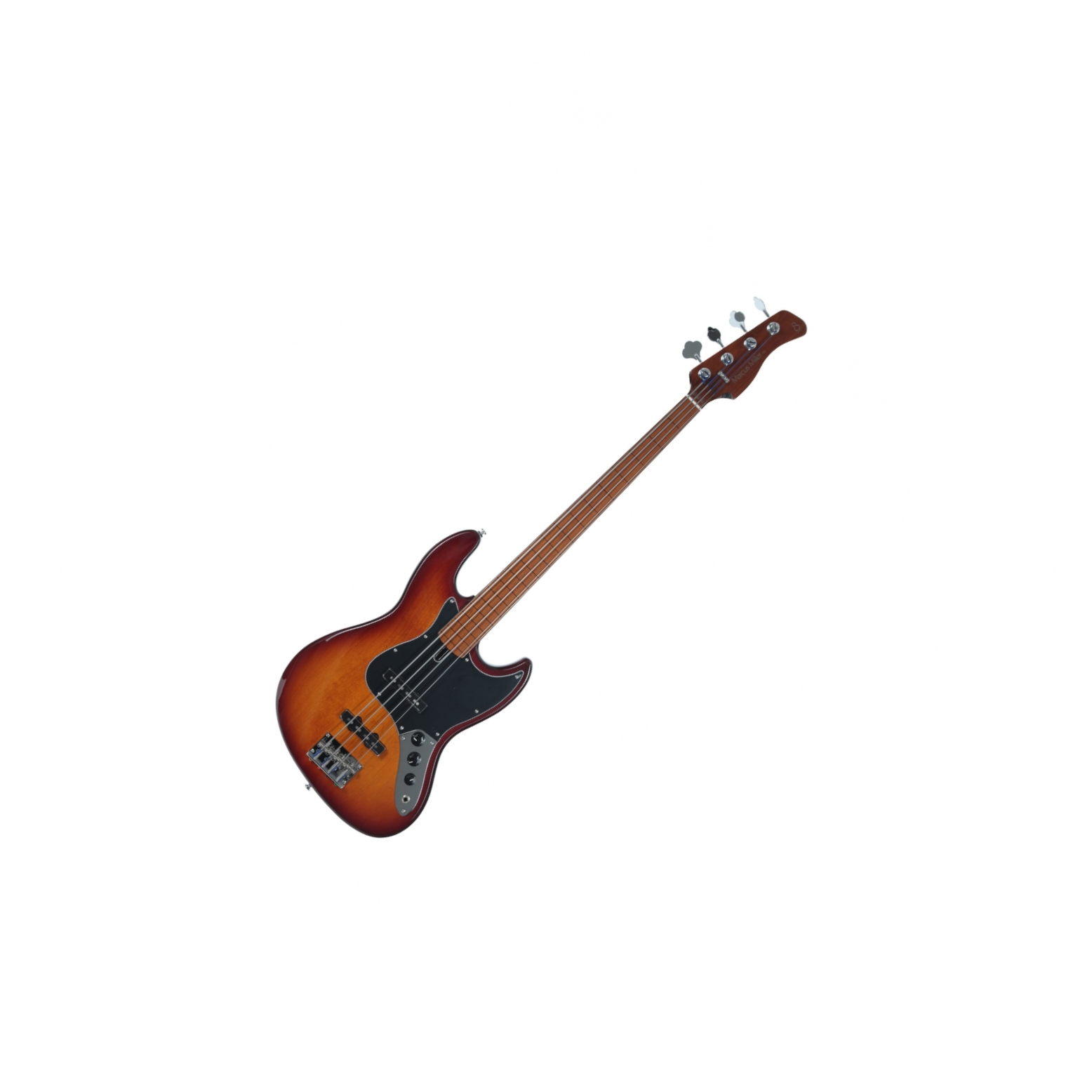 Sire Marcus Miller V5 Alder 4st Fretless Mn - Tobacco Sunburst - Solid body elektrische bas - Variation 1