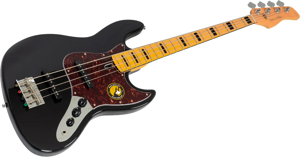 Sire Marcus Miller V5 Alder 4st Fretless Mn - Black - Solid body elektrische bas - Variation 3