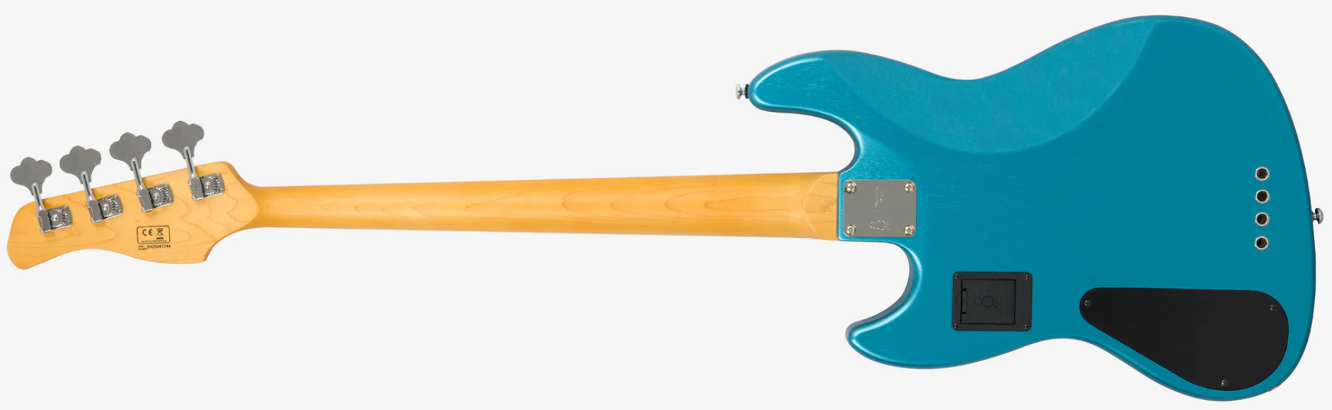 Sire Marcus Miller V6 4st Active Mn - Ocean Turquoise Blue - Solid body elektrische bas - Variation 1