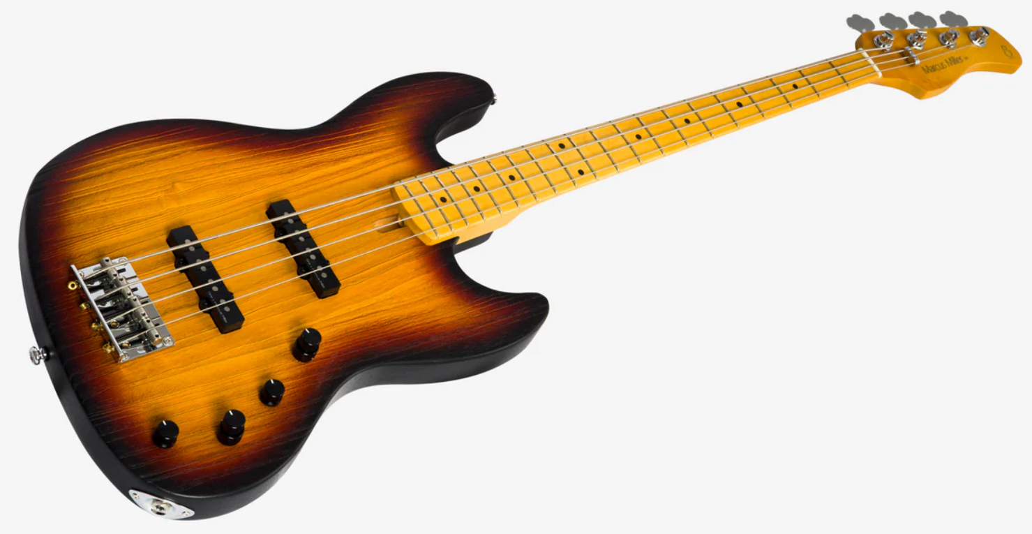 Sire Marcus Miller V6 4st Active Mn - 3 Tone Sunburst - Solid body elektrische bas - Variation 2