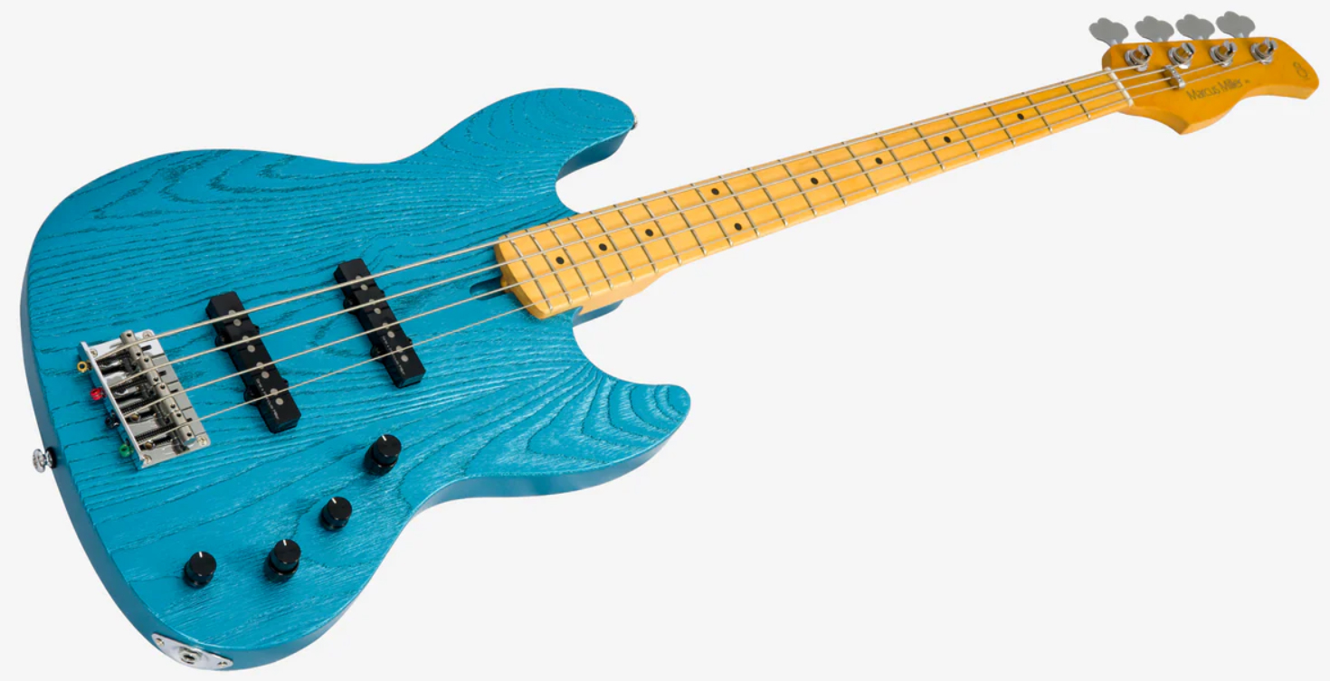 Sire Marcus Miller V6 4st Active Mn - Ocean Turquoise Blue - Solid body elektrische bas - Variation 2