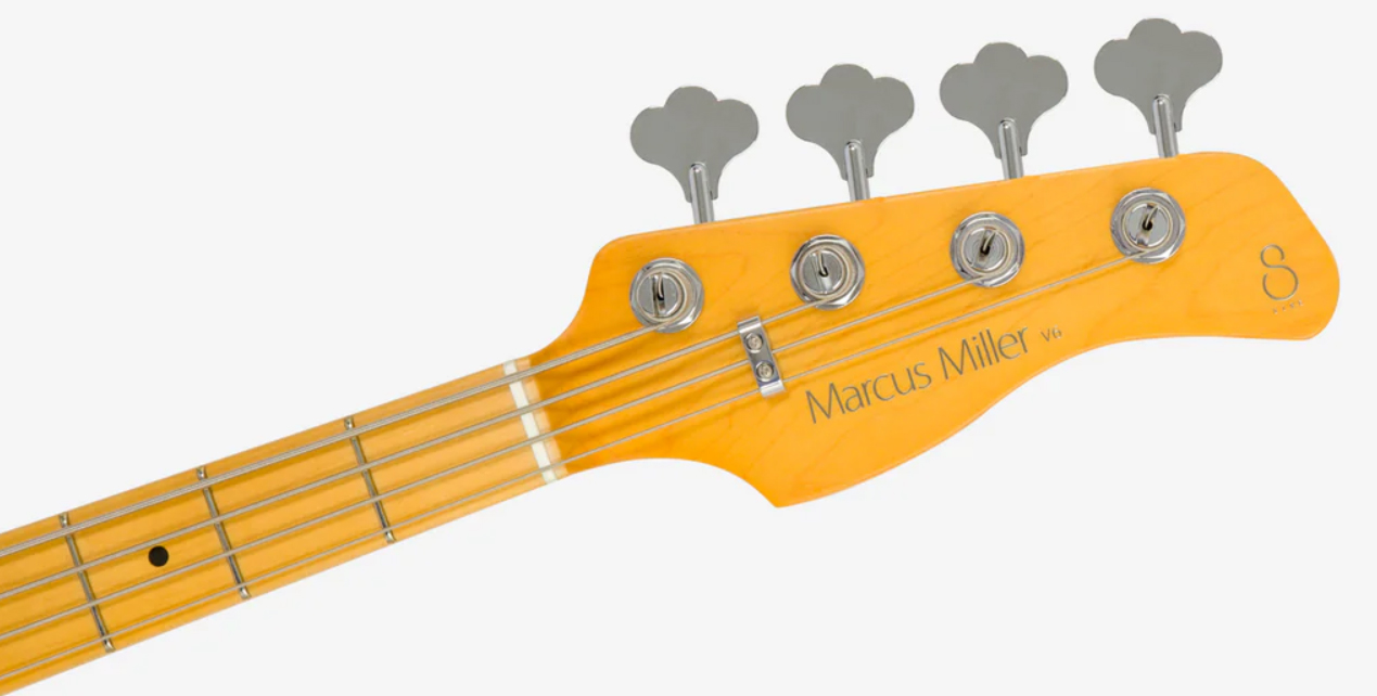 Sire Marcus Miller V6 4st Active Mn - Antique White - Solid body elektrische bas - Variation 3