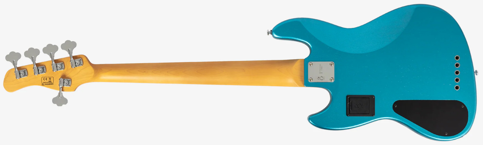 Sire Marcus Miller V6 5st 5c Active Mn - Ocean Turquoise Blue - Solid body elektrische bas - Variation 1