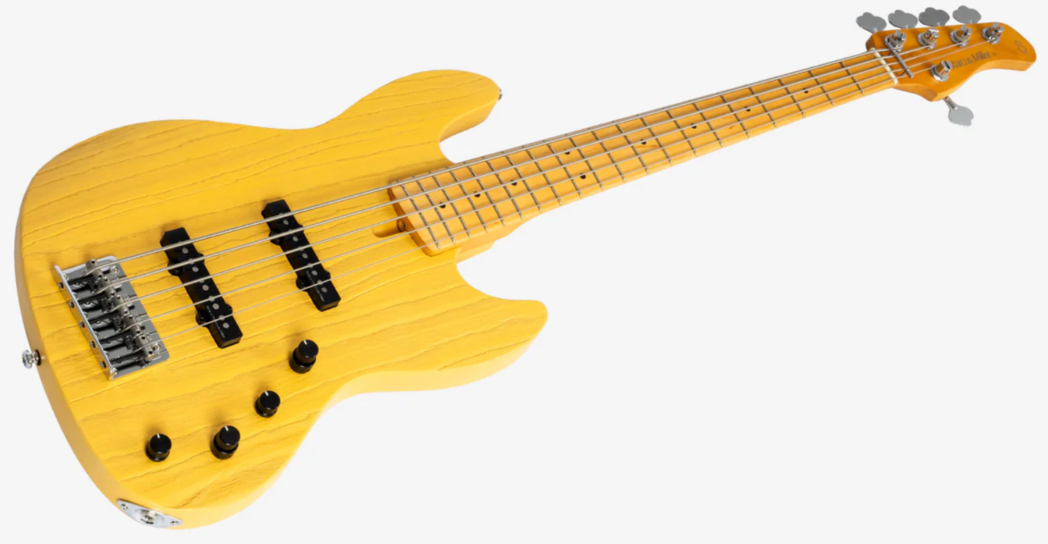 Sire Marcus Miller V6 5st 5c Active Mn - Butterscotch - Solid body elektrische bas - Variation 2