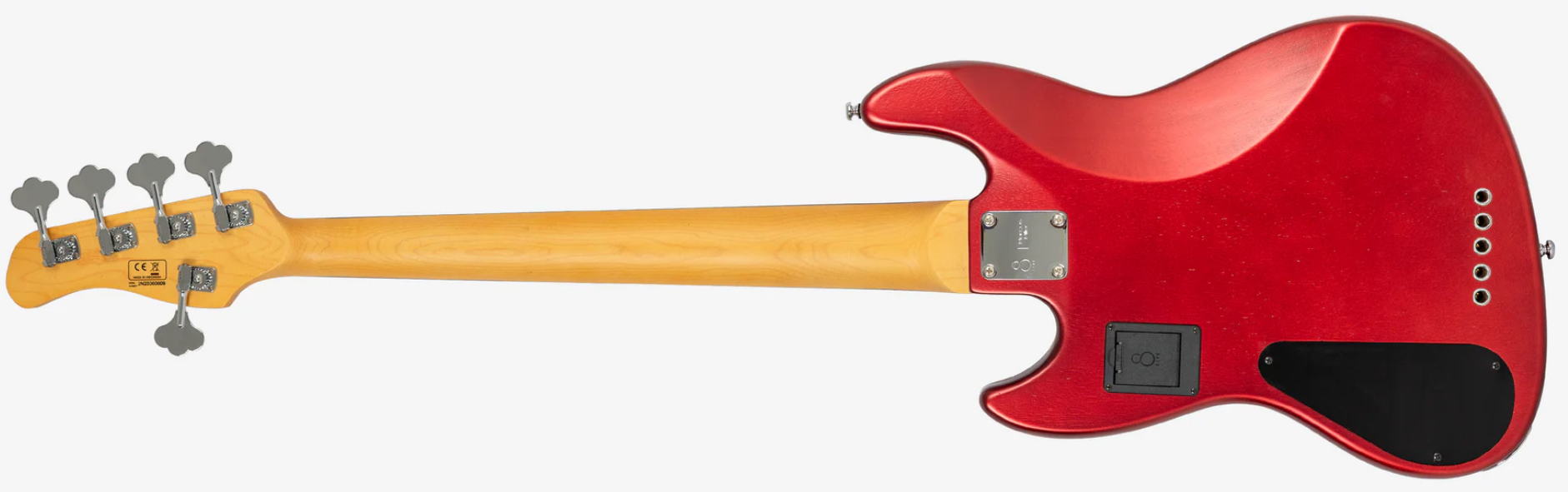Sire Marcus Miller V6 5st 5c Active Rw - Candy Apple Red - Solid body elektrische bas - Variation 1