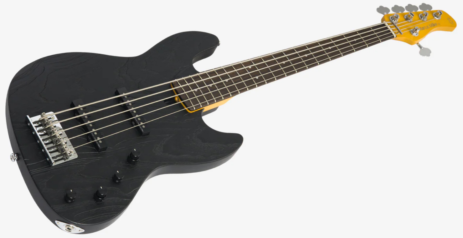 Sire Marcus Miller V6 5st 5c Active Rw - Black - Solid body elektrische bas - Variation 5