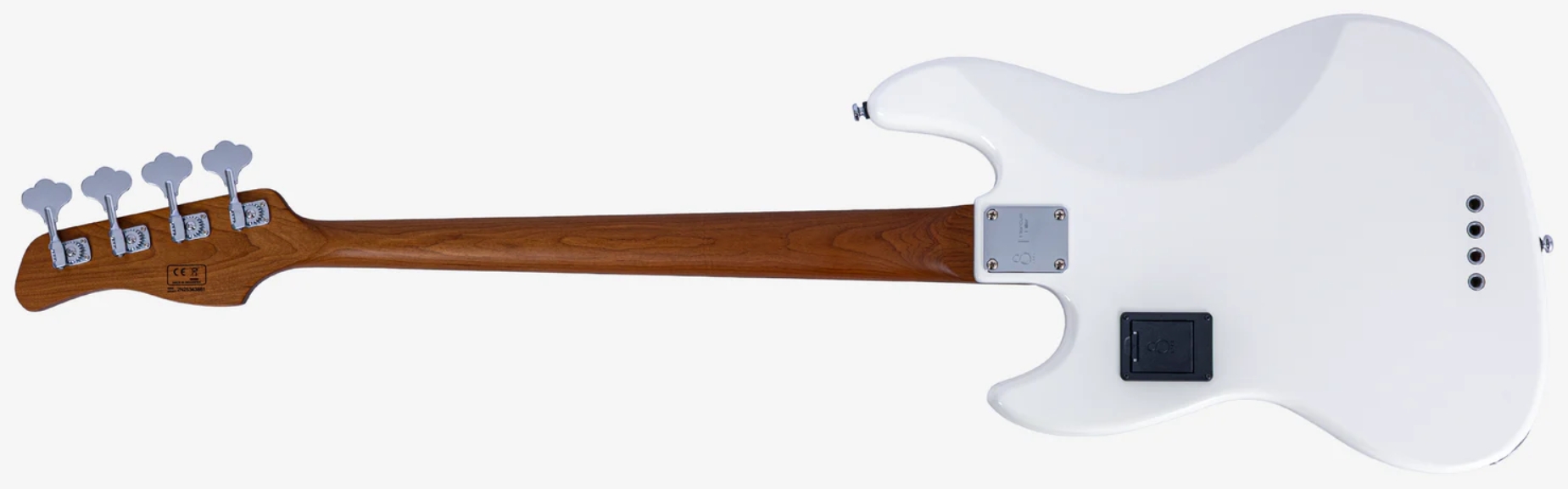 Sire Marcus Miller V7 Alder 2nd Gen 4st 4c Active Eb - Antique White - Solid body elektrische bas - Variation 1