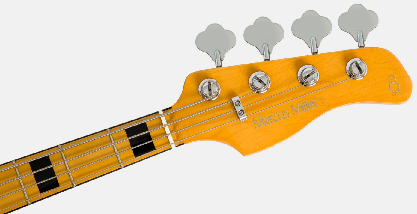 Sire Marcus Miller V7 Alder 2nd Gen 4st 4c Active Mn - Sparkle Black - Solid body elektrische bas - Variation 4