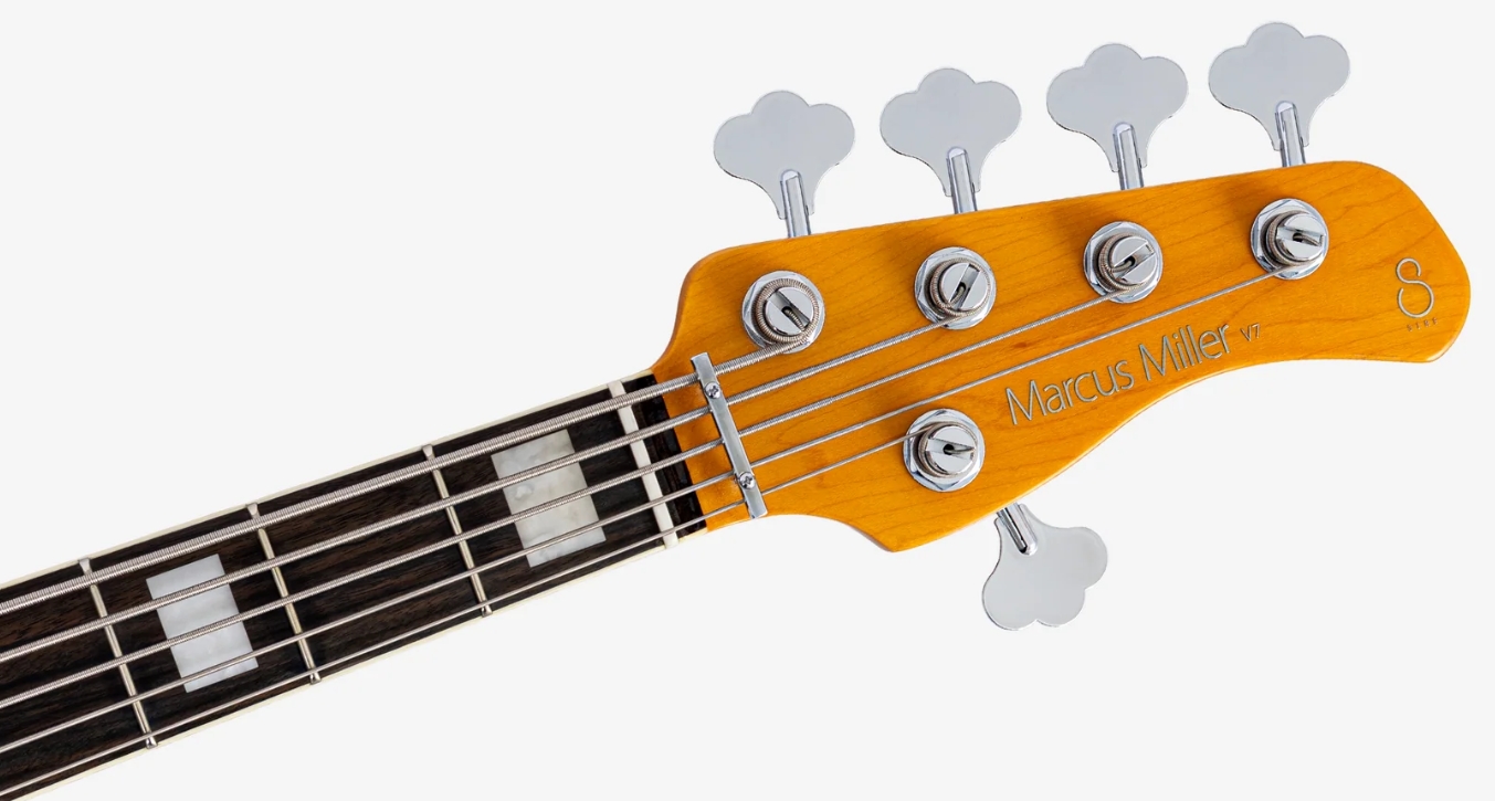 Sire Marcus Miller V7 Alder 2nd Gen 5st 5c Active Eb - Mercury - Solid body elektrische bas - Variation 3