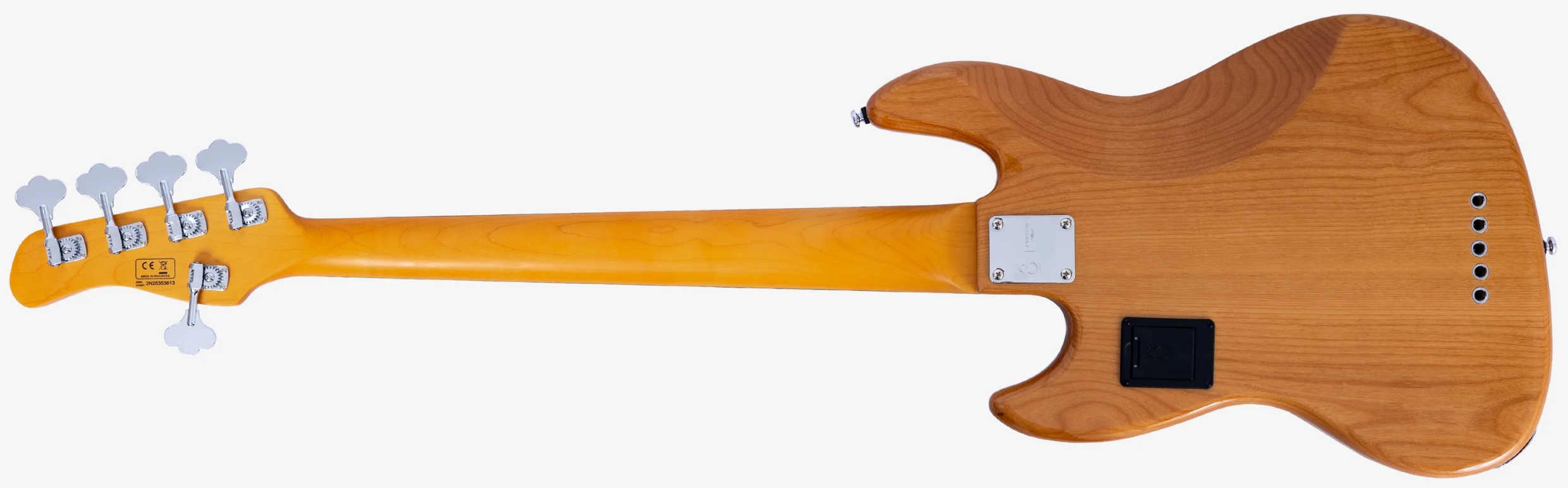 Sire Marcus Miller V7 Alder 2nd Gen 5st Lh 5c Active Mn - Natural - Solid body elektrische bas - Variation 1