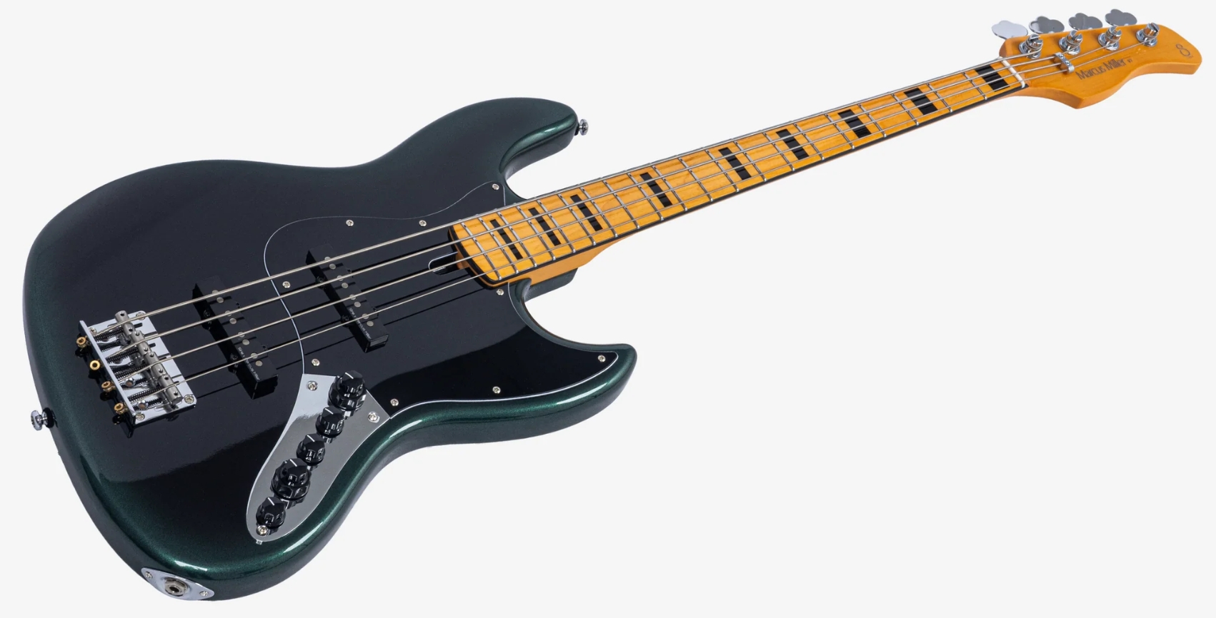 Sire Marcus Miller V7 Alder New Gen 4st 4c Active Eb - Dark Forest - Solid body elektrische bas - Variation 2