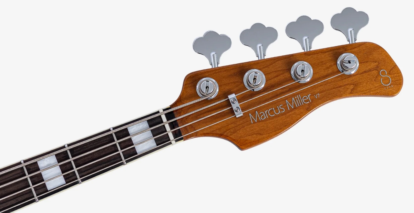 Sire Marcus Miller V7 Alder New Gen 4st 4c Active Eb - Candy Apple Red - Solid body elektrische bas - Variation 3