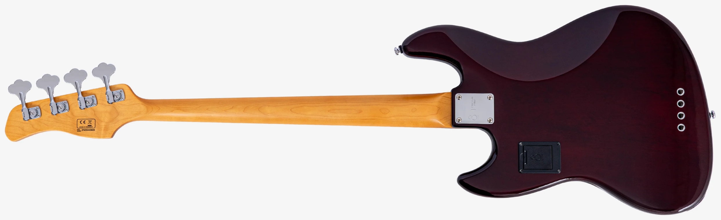 Sire Marcus Miller V7 Alder New Gen 4st Lh 4c Gaucher Active Eb - Tobacco Sunburst - Solid body elektrische bas - Variation 1