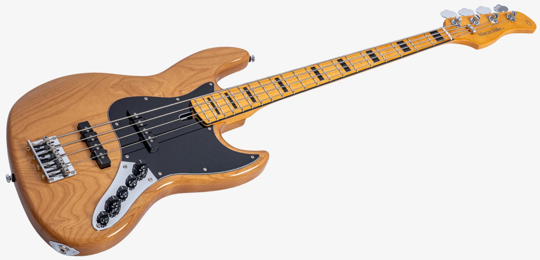 Sire Marcus Miller V7 Alder New Gen 4st Lh 4c Gaucher Active Mn - Natural - Solid body elektrische bas - Variation 2
