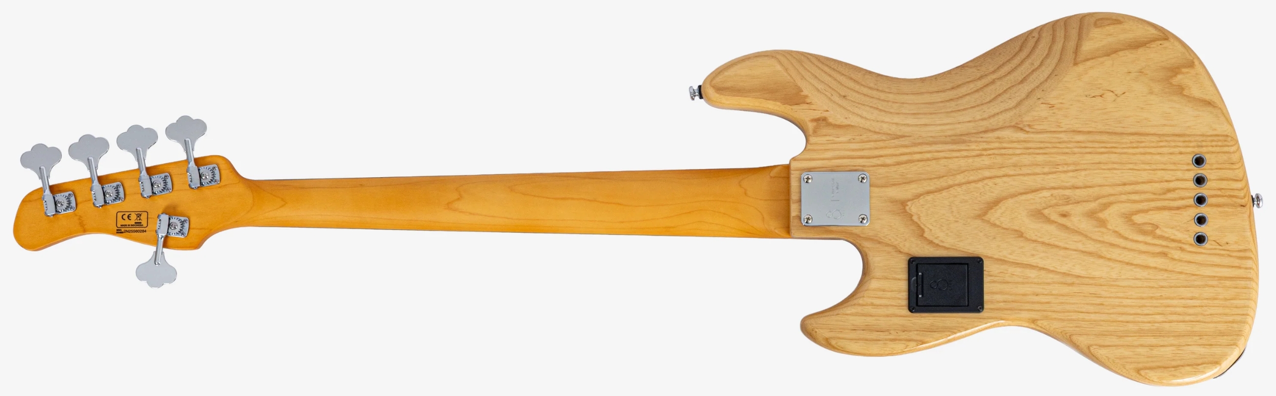 Sire Marcus Miller V7 Vintage Ash New Gen 5st 5c Active Rw - Natural - Solid body elektrische bas - Variation 1
