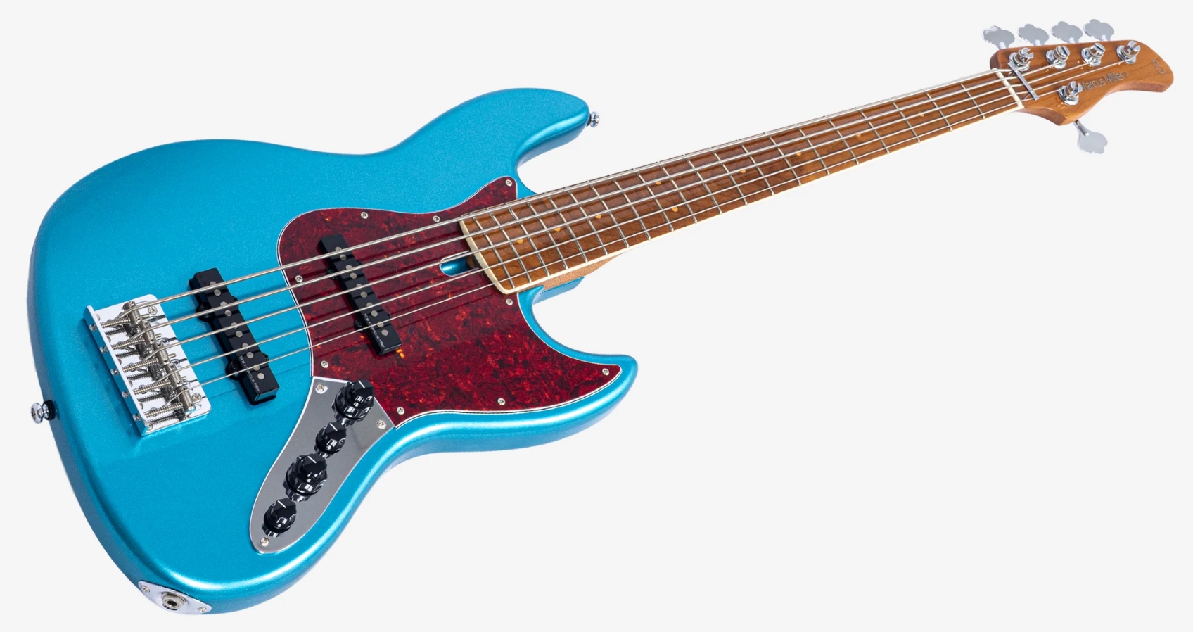 Sire Marcus Miller V7 Vintage New Gen 5st 5c Active Mn - Tide Pool - Solid body elektrische bas - Variation 2