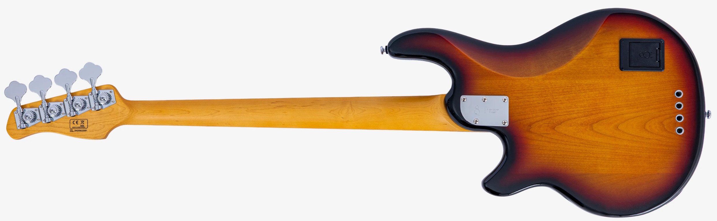 Sire Marcus Miller Z7 4st Lh 4c Gaucher Active Mn - 3 Tone Sunburst - Solid body elektrische bas - Variation 1