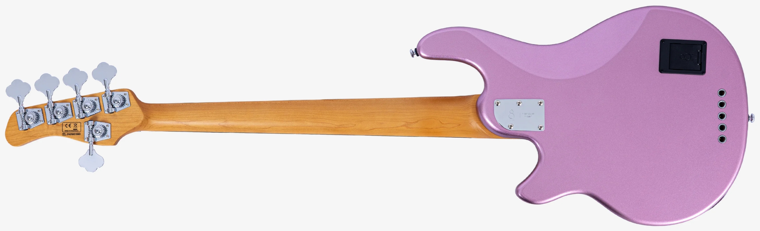 Sire Marcus Miller Z7 5st Lh 5c Gaucher Active Eb - Burgundy - Solid body elektrische bas - Variation 1