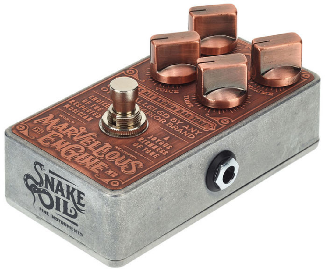 Snake Oil Marvellous Engine Distortion - Overdrive/Distortion/fuzz effectpedaal - Variation 1