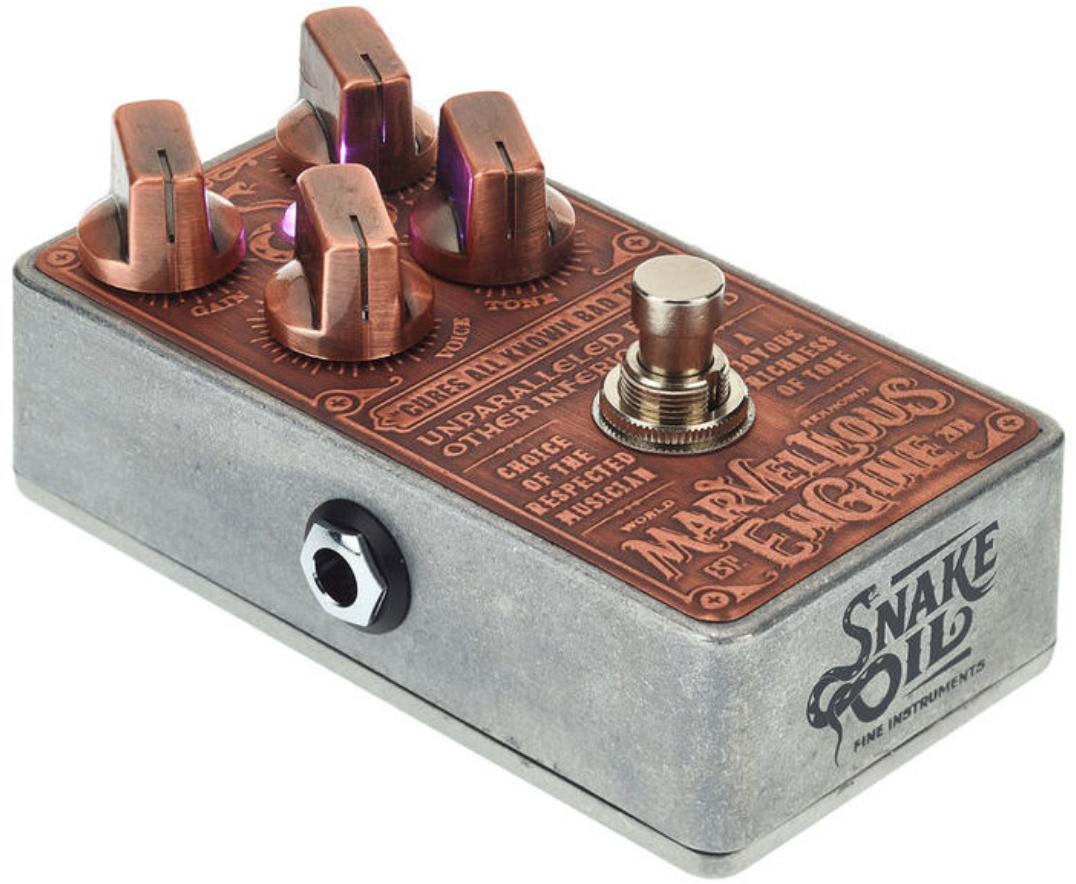 Snake Oil Marvellous Engine Distortion - Overdrive/Distortion/fuzz effectpedaal - Variation 2