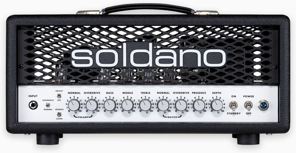 Soldano Slo 30 Super Lead Overdrive Classic 30w Head - Gitaarversterker top - Main picture