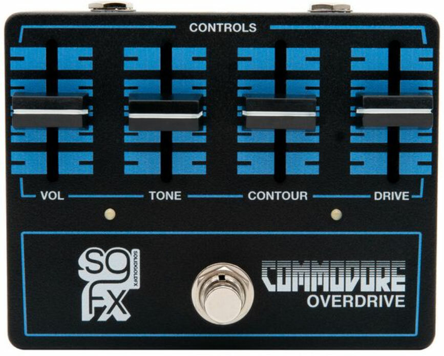 Solidgoldfx Commodore Overdrive - Overdrive/Distortion/fuzz effectpedaal - Main picture