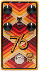Overdrive/distortion/fuzz effectpedaal Solidgoldfx 76 MKII Octave-up Fuzz