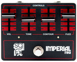 Overdrive/distortion/fuzz effectpedaal Solidgoldfx Imperial MKII Fuzz