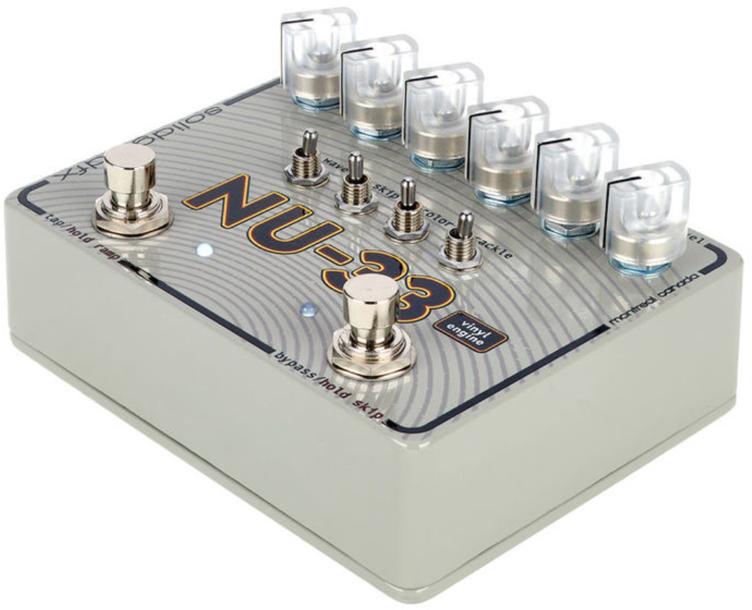 Solidgoldfx Nu-33 Vinyl Engine - Modulation/chorus/flanger/phaser en tremolo effect pedaal - Variation 1