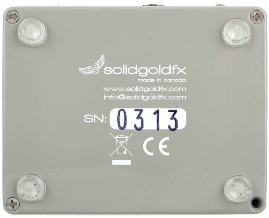 Solidgoldfx Nu-33 Vinyl Engine - Modulation/chorus/flanger/phaser en tremolo effect pedaal - Variation 3