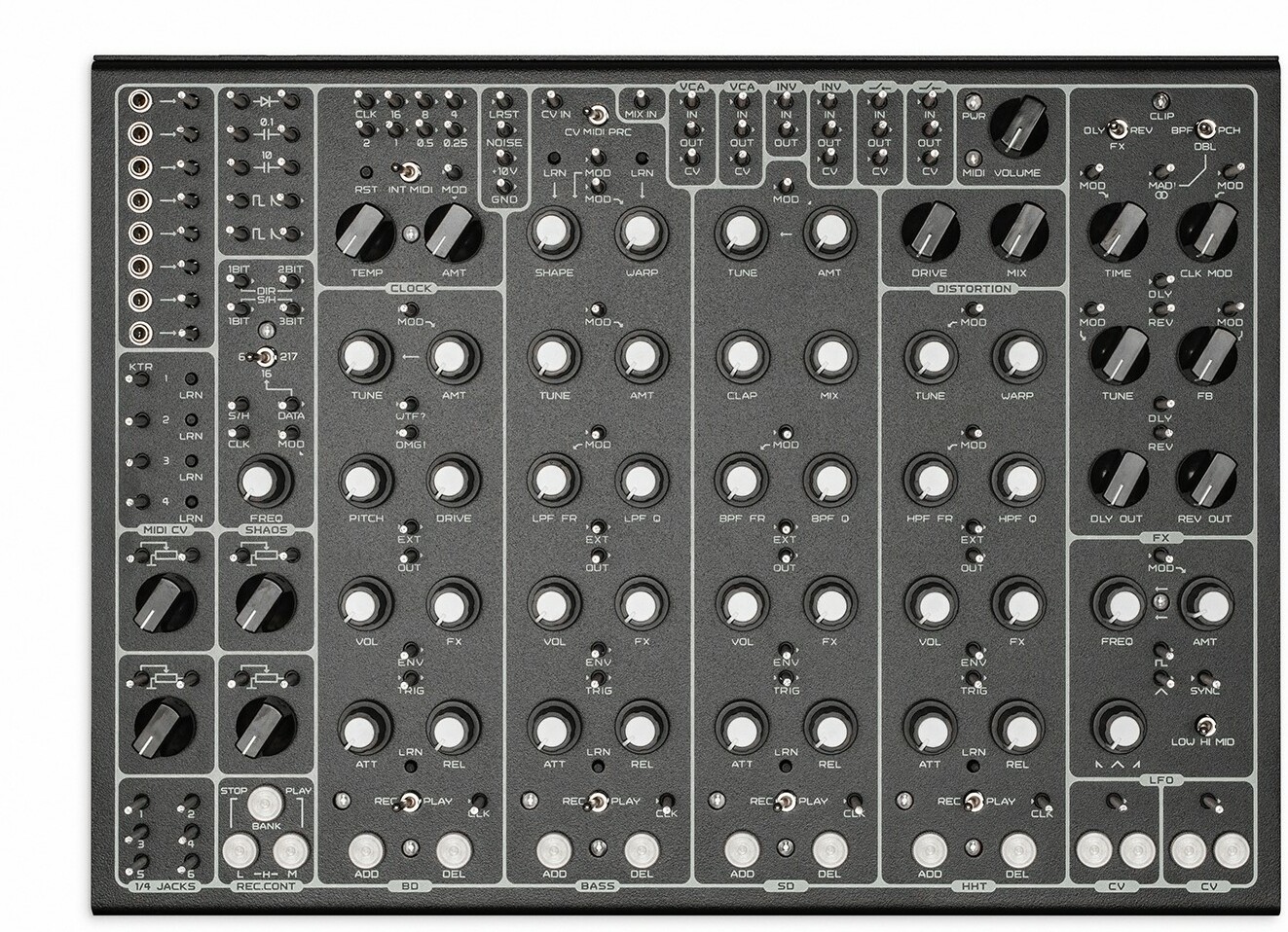 Soma Pulsar-23 Black (screw) - Drummachine - Main picture