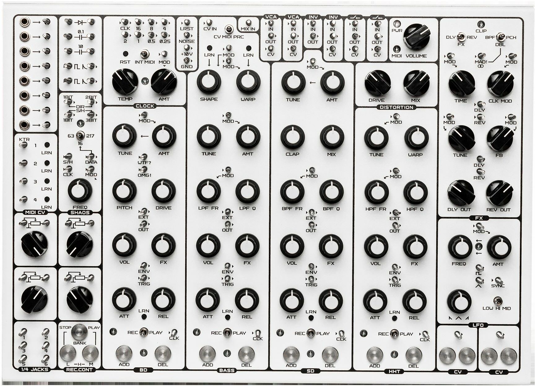 Soma Pulsar-23 White (screw) - Drummachine - Main picture