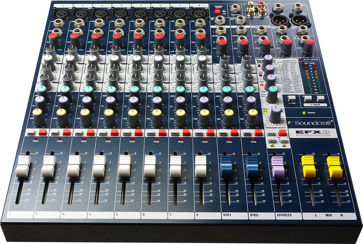 Soundcraft Efx 8 - Analoge Mengtafel - Main picture