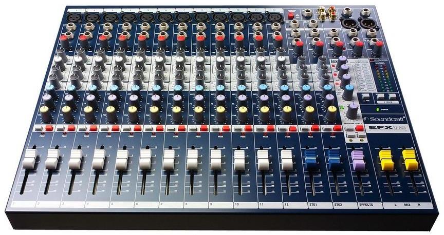 Analoge mengtafel Soundcraft EFX 12