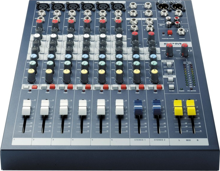 Soundcraft Epm6 - Analoge Mengtafel - Main picture