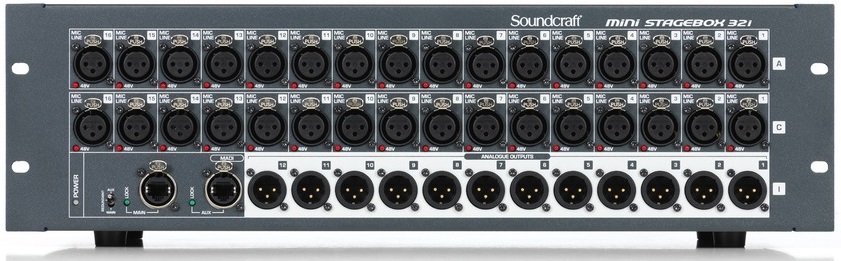 Soundcraft Msb32i, Mini Stagebox 32i - - Digitale mengtafel - Main picture
