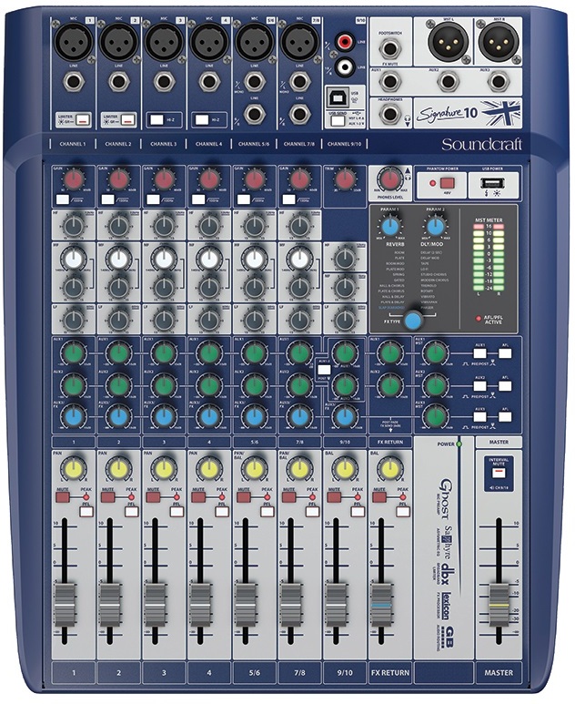 Soundcraft Signature 10 - Analoge Mengtafel - Main picture