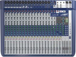 Analoge mengtafel Soundcraft Signature 22