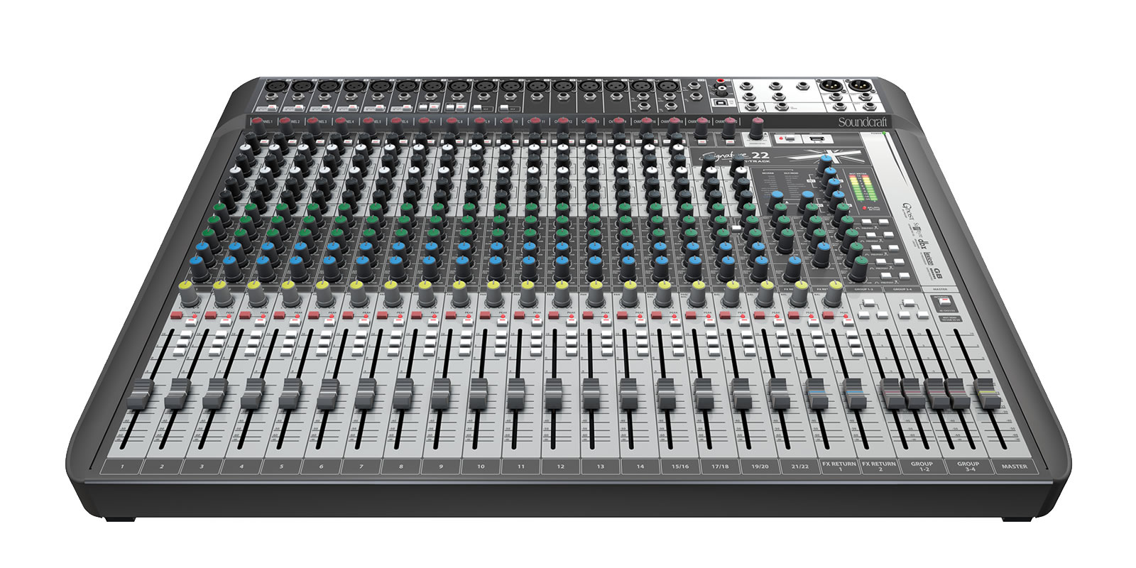 Soundcraft Signature 22 Mtk - Analoge Mengtafel - Variation 2