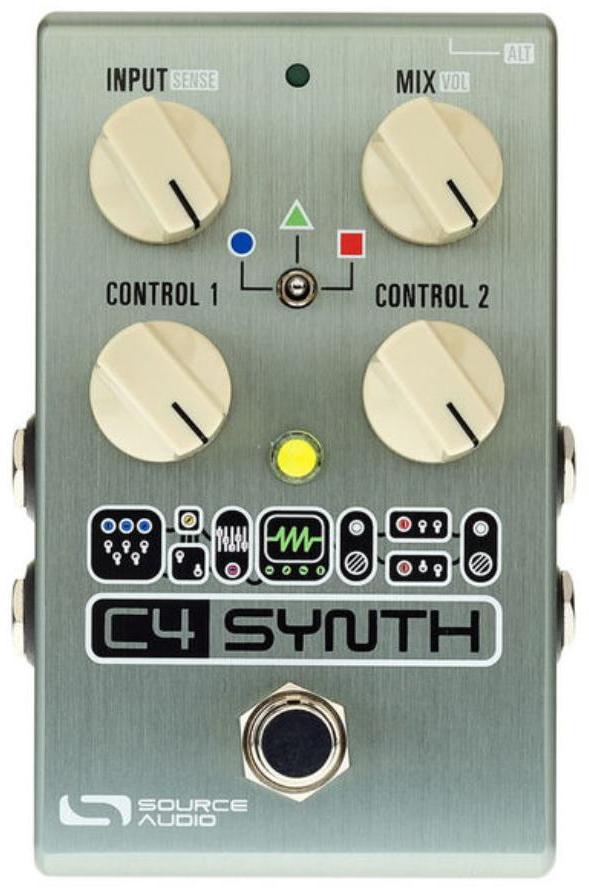 Harmonizer effect pedaal Source audio C4 Synth For Guitar & Bass