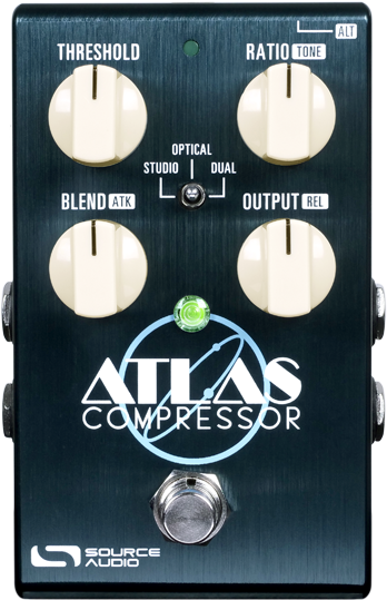 Source Audio Sa252 Atlas Compressor - Compressor/sustain/noise gate effect pedaal - Main picture